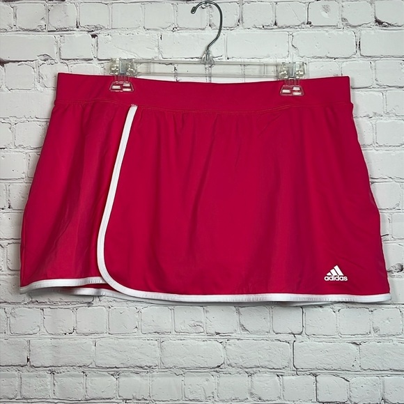 Adidas Climalite Pink and White Tennis Skort - Picture 1 of 11